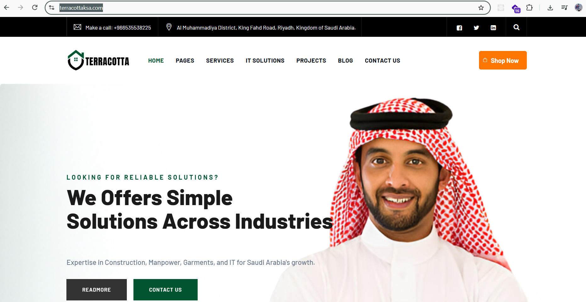 TerracottaKSA — Corporate & IT Solutions Platform 2